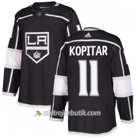 Män Ishockey Los Angeles Kings Tröja Anze Kopitar 11 Adidas 2017-2018 Svart Authentic